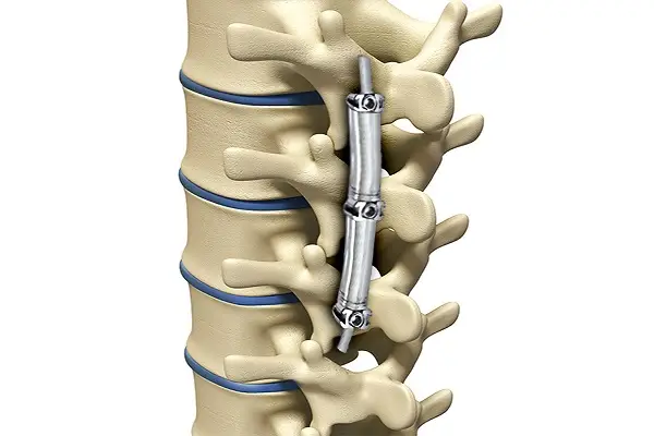 نسبة نجاح عملية تثبيت الفقرات